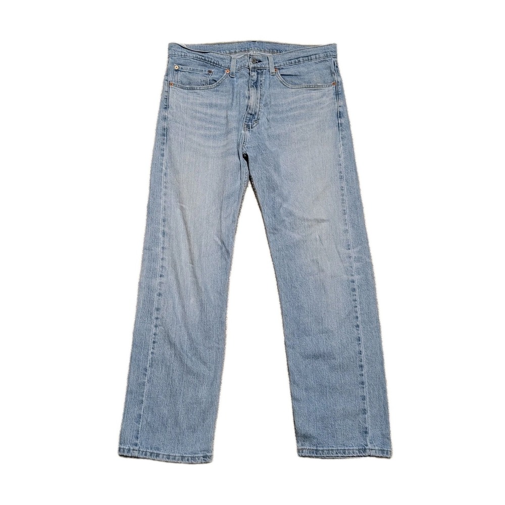Levi Strauss Levi's 505 Jeans Regular Fit Straight Leg Denim Men's 34x29
